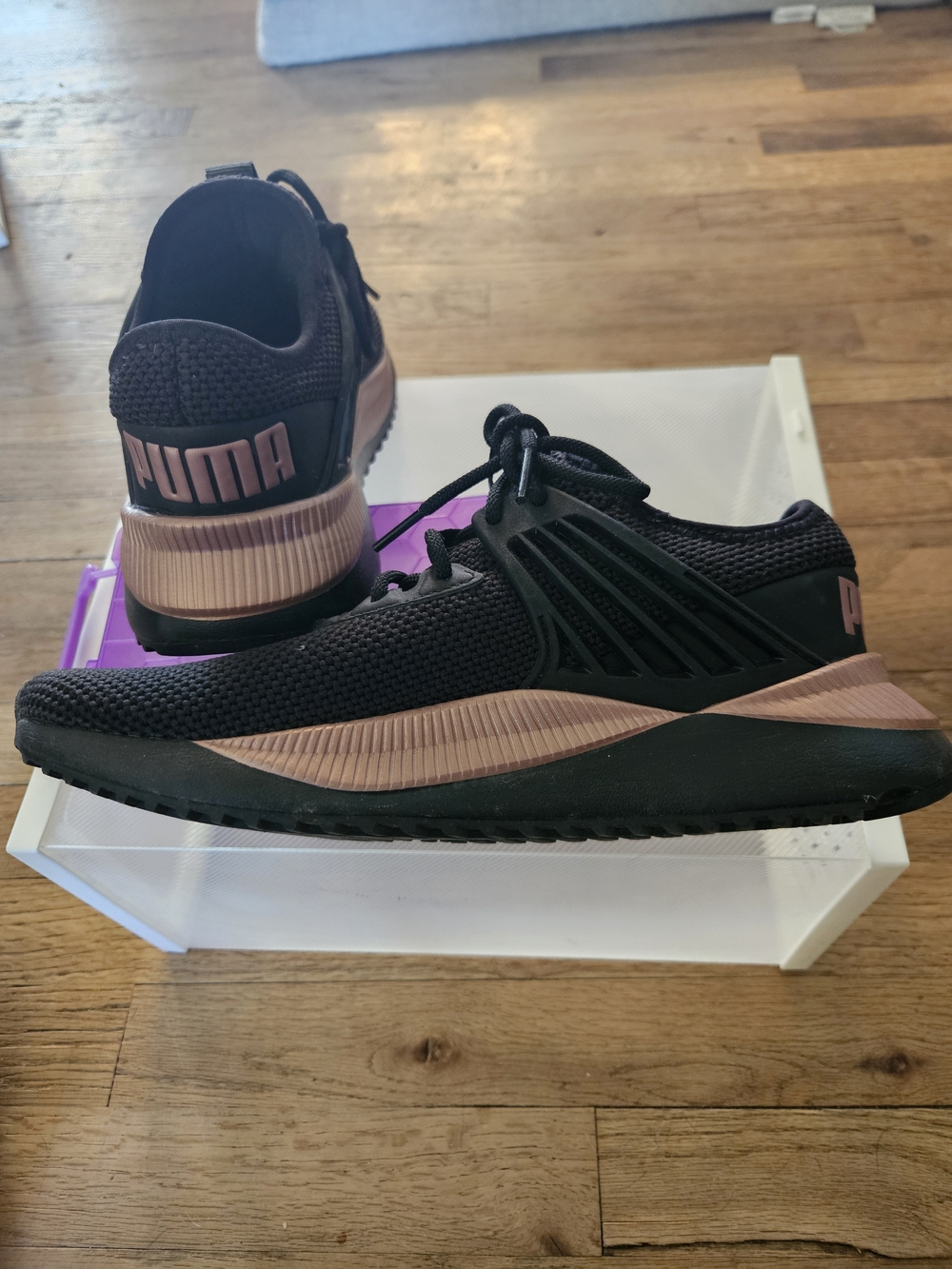 Puma Women's Black & Blush Training Sneakers
